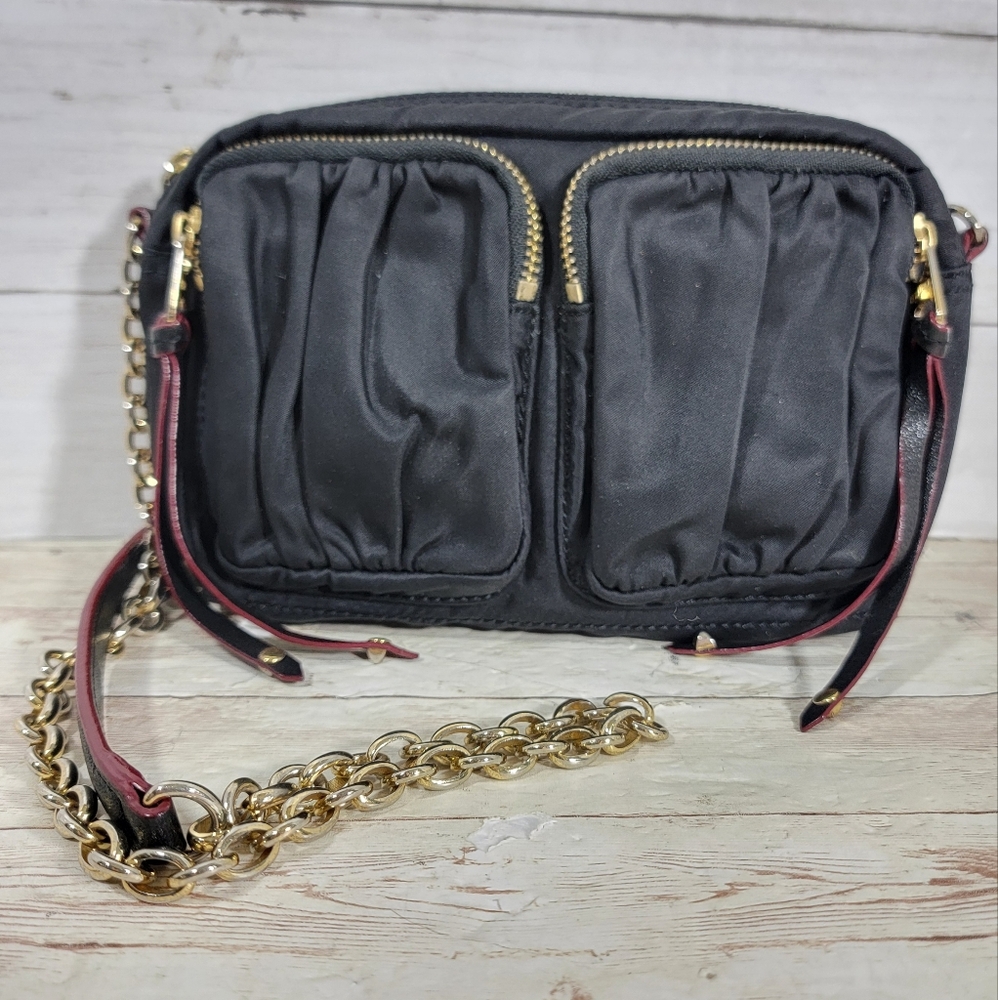 MZ Wallace Penny Crossbody Handbag In Black - Picture 5 of 11